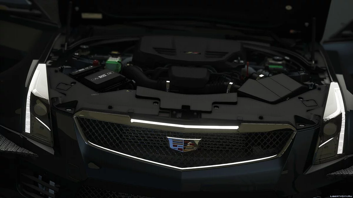 2016 Cadillac ATS-V Edição Forza [Add-On / OIV / Motor Animado / Livery] 1.0 / GTA 5