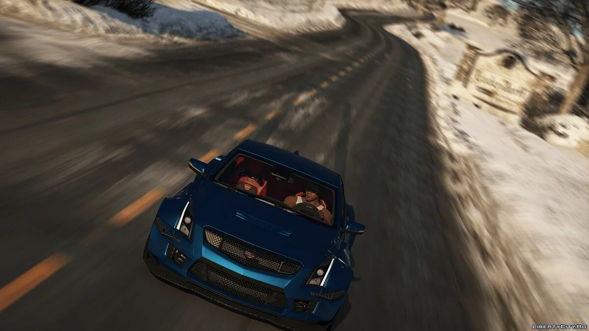 2016 Cadillac ATS-V Edição Forza [Add-On / OIV / Motor Animado / Livery] 1.0 / GTA 5