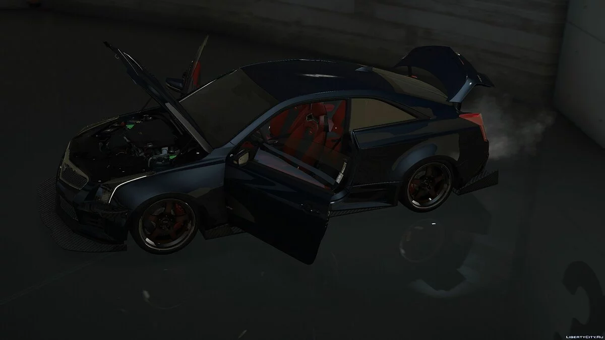 2016 Cadillac ATS-V Edição Forza [Add-On / OIV / Motor Animado / Livery] 1.0 / GTA 5