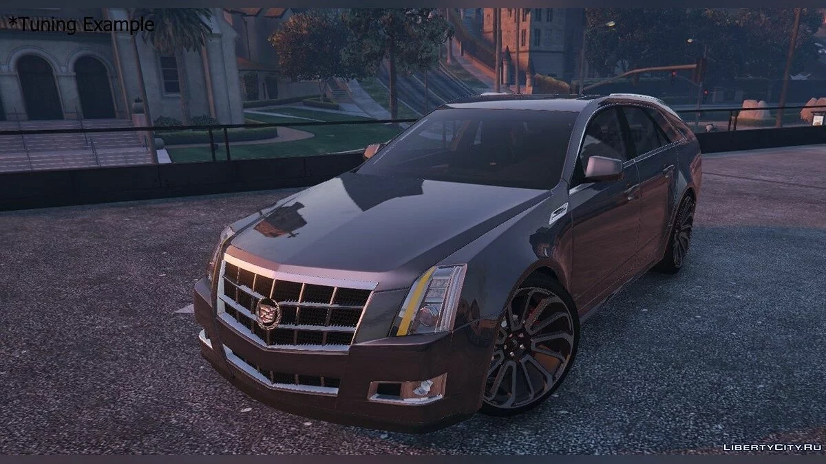 Cadillac CTS Sport Wagon (2010) [Addon | FiveM] 1.0 / GTA 5