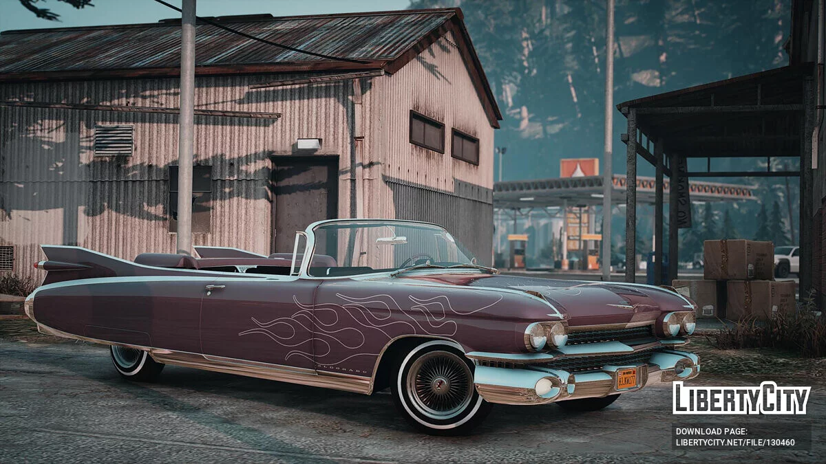 1959 Cadillac Eldorado Biarritz Convertible [Add-On | LODs | Template] 1.1a / GTA 5