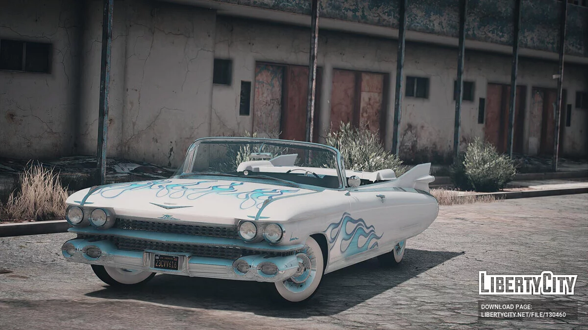 1959 Cadillac Eldorado Biarritz Convertible [Add-On | LODs | Template] 1.1a / GTA 5