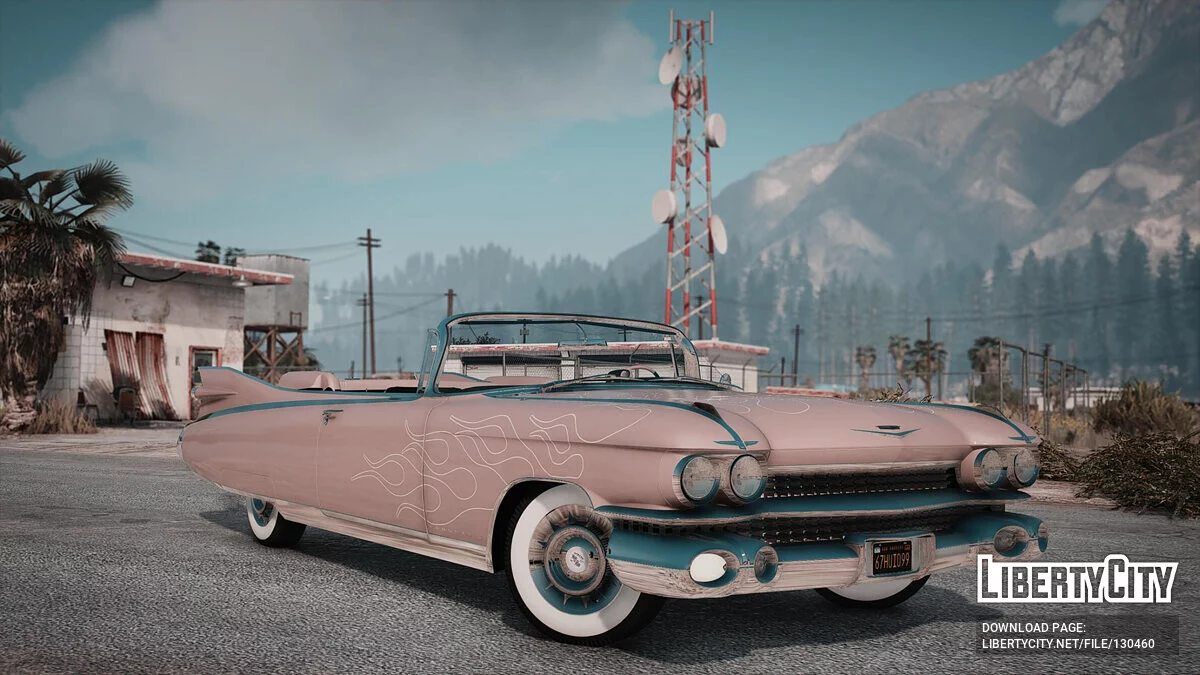 1959 Cadillac Eldorado Biarritz Convertible [Add-On | LODs | Template] 1.1a / GTA 5