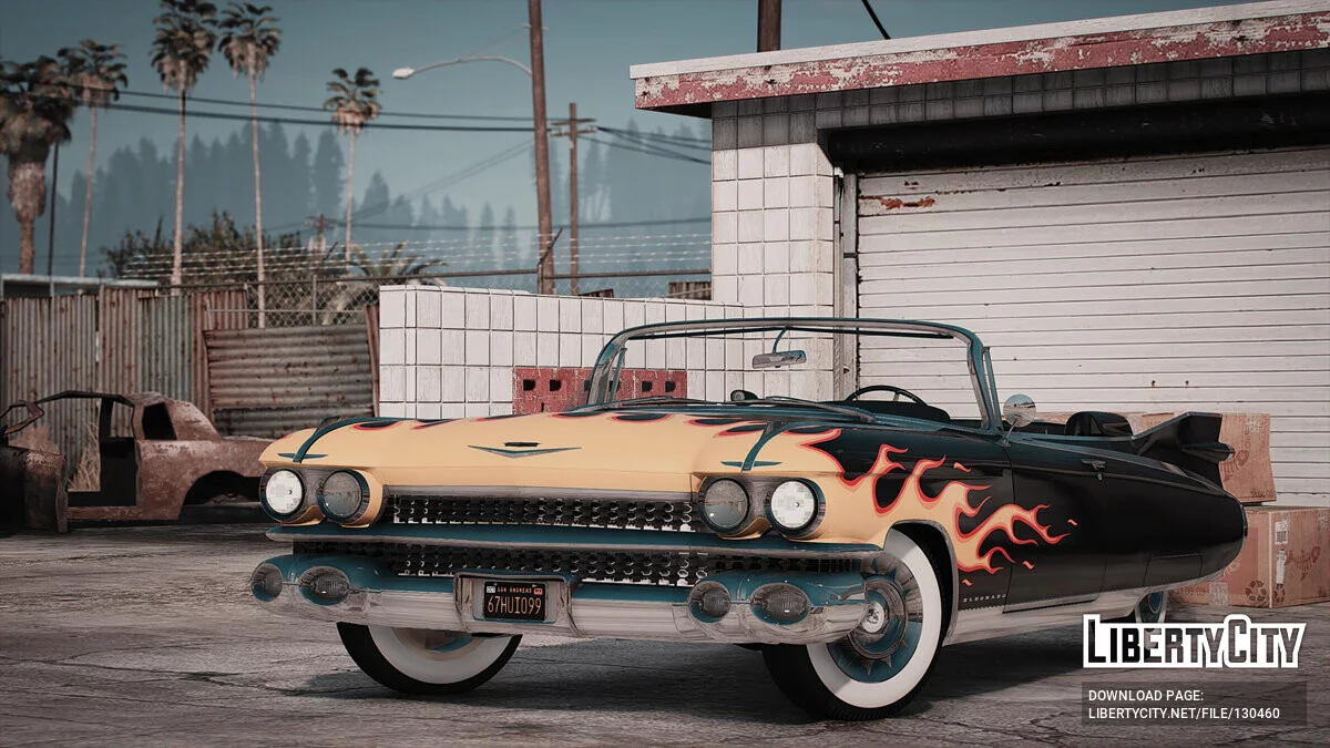 1959 Cadillac Eldorado Biarritz Convertible [Add-On | LODs | Template] 1.1a / GTA 5