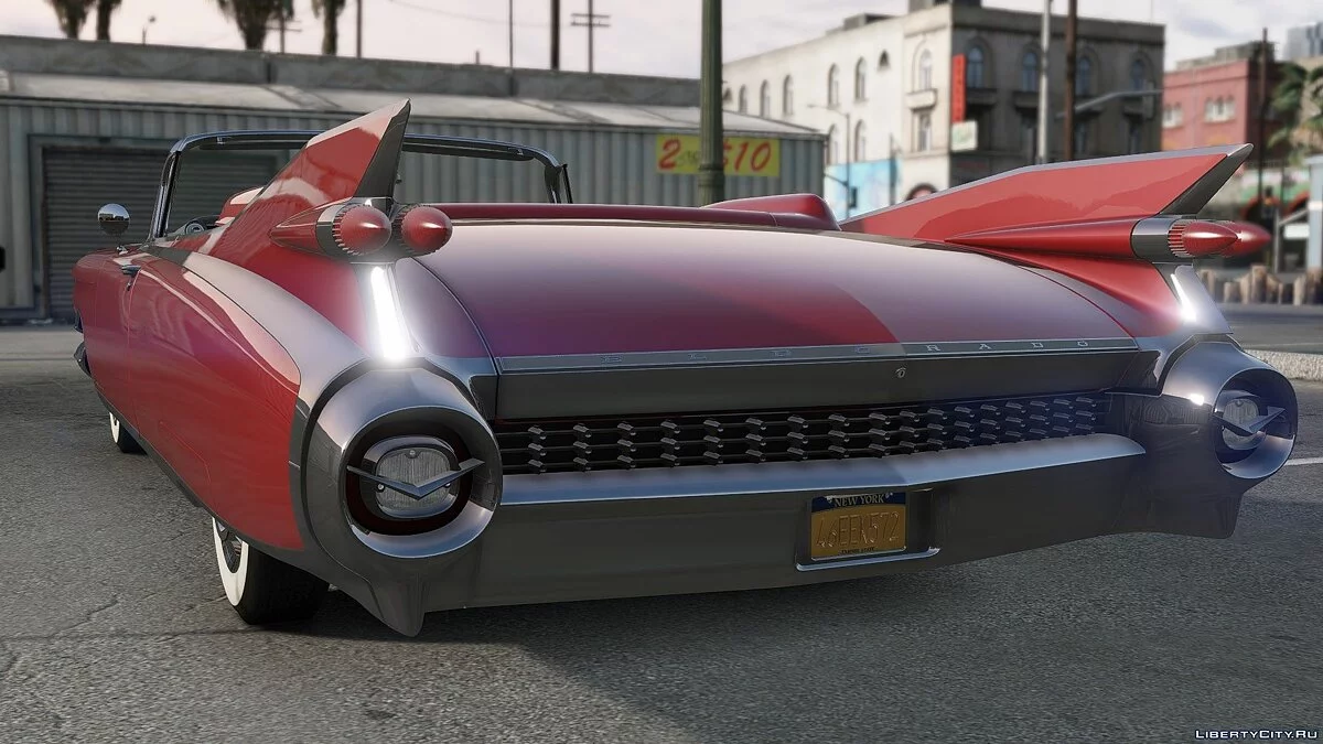 1959 Cadillac Eldorado Biarritz Convertible [Add-On | LODs | Template] 1.1a / GTA 5