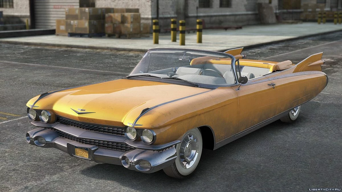 1959 Cadillac Eldorado Biarritz Convertible [Add-On | LODs | Template] 1.1a / GTA 5