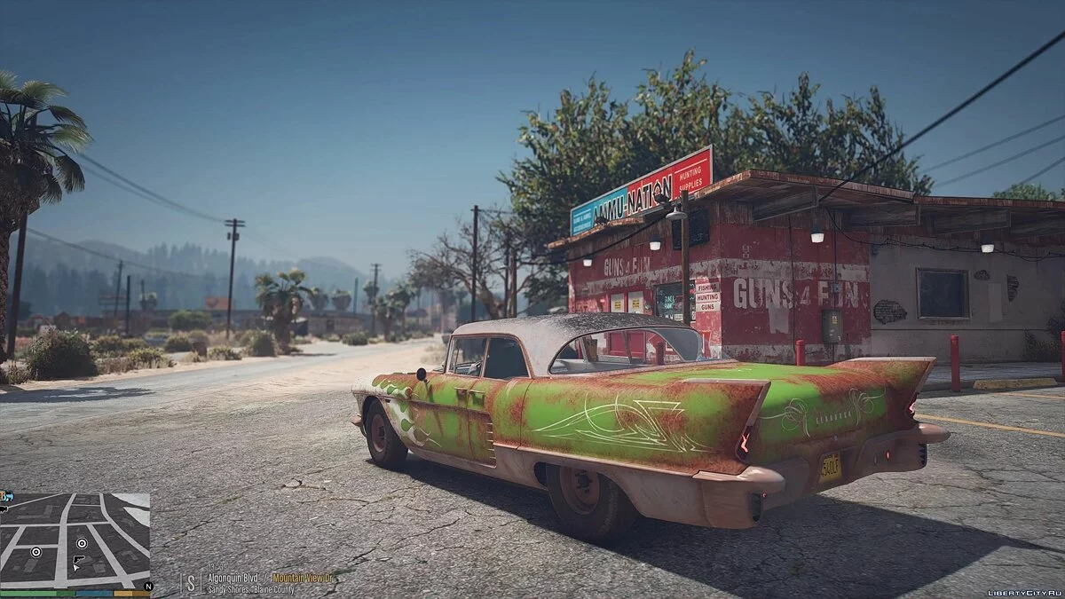 1957 كاديلاك إلدورادو بروهام [إضافة | عجلات | قالب | LODs] 1.0 / جي تي أي 5