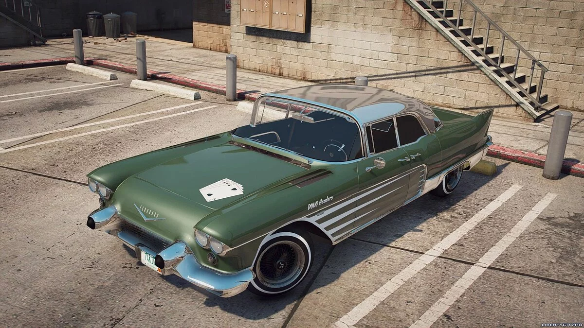 1957 كاديلاك إلدورادو بروهام [إضافة | عجلات | قالب | LODs] 1.0 / جي تي أي 5