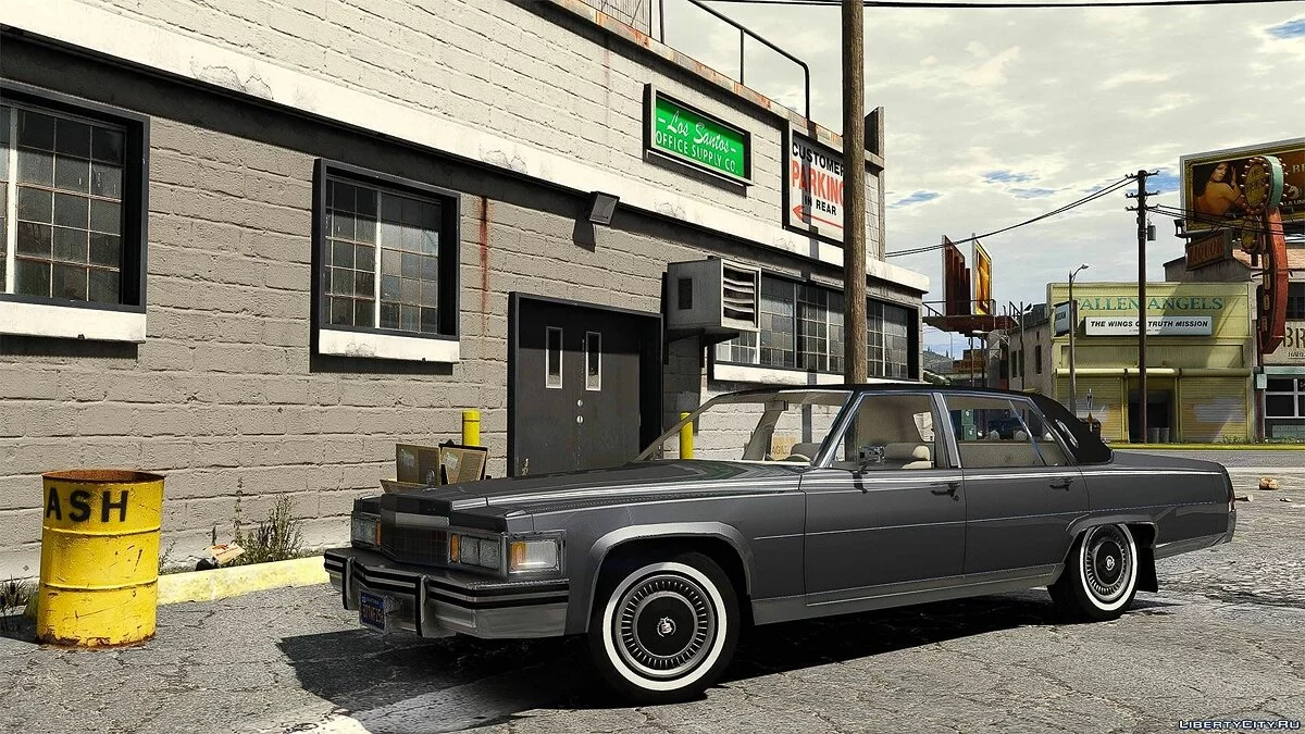 Cadillac Fleetwood Brougham D'elegance 1978 [Add-On | Tuning | Wheels | LODs | Template] V1.02 / GTA 5
