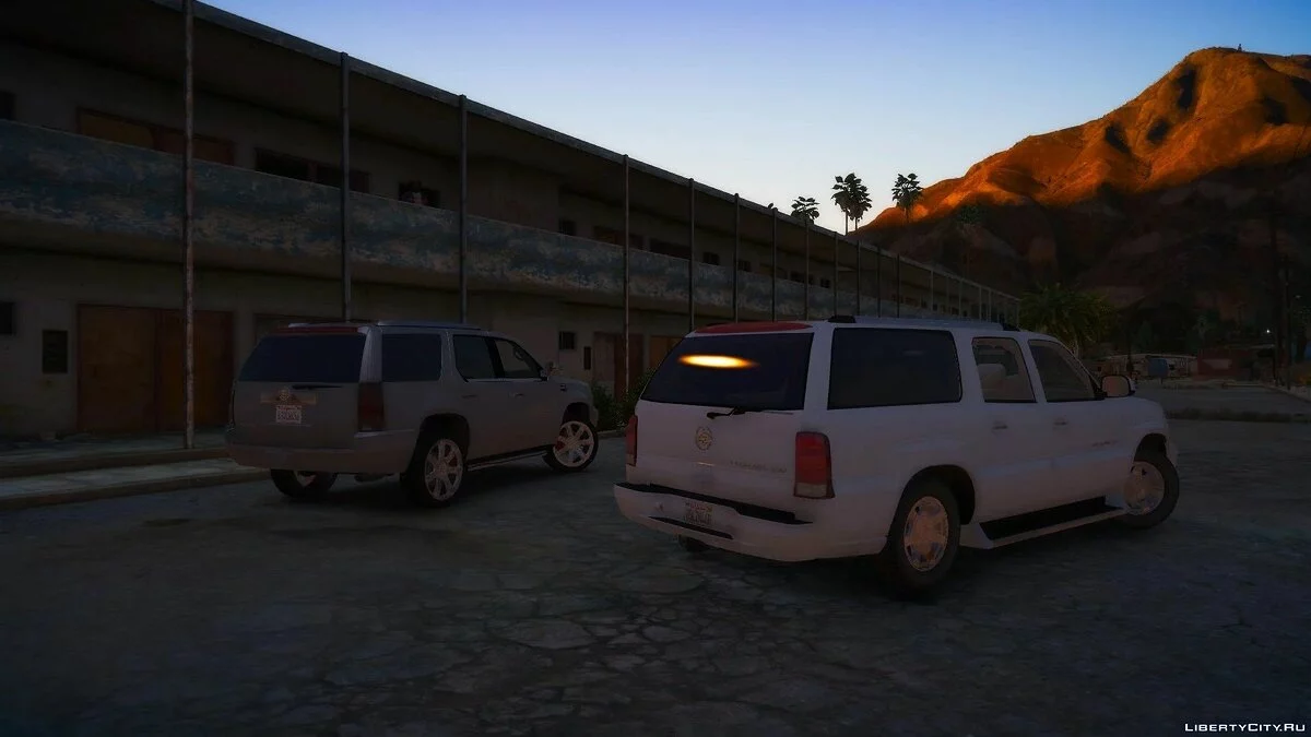 Cadillac Escalade ESV 2002 [Add-On | Extras | LODs] 3.0 / GTA 5