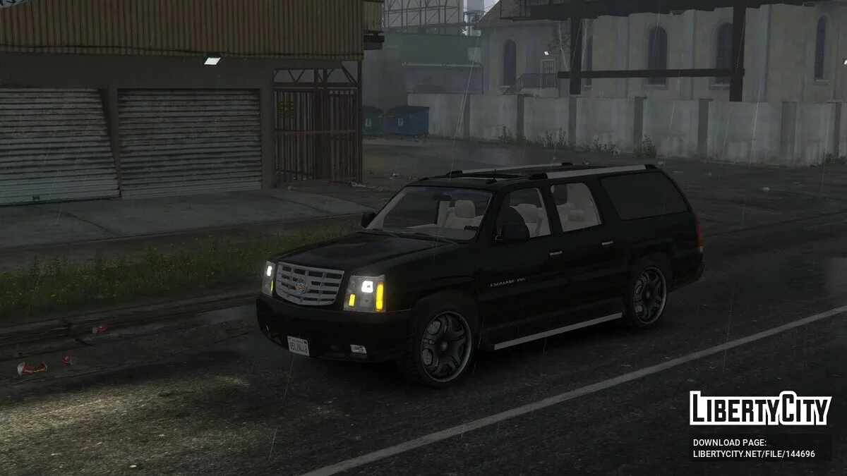 Cadillac Escalade ESV 2002 [Add-On | Extras | LODs] 3.0 / GTA 5