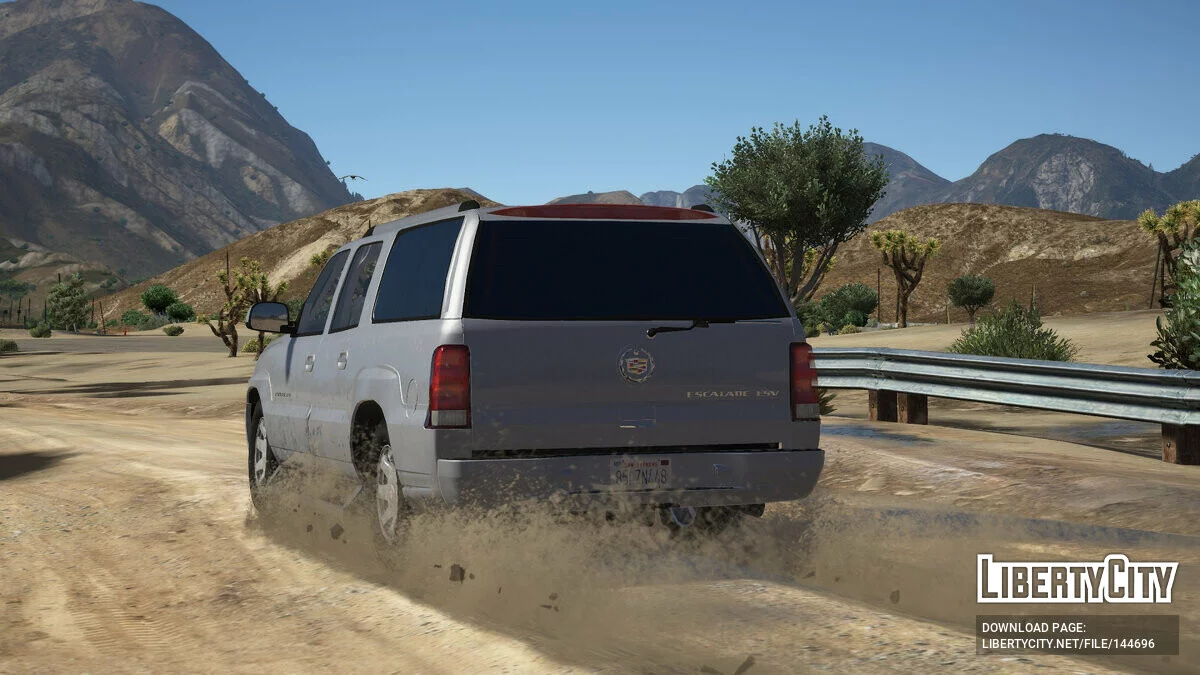 Cadillac Escalade ESV 2002 [Add-On | Extras | LODs] 3.0 / GTA 5