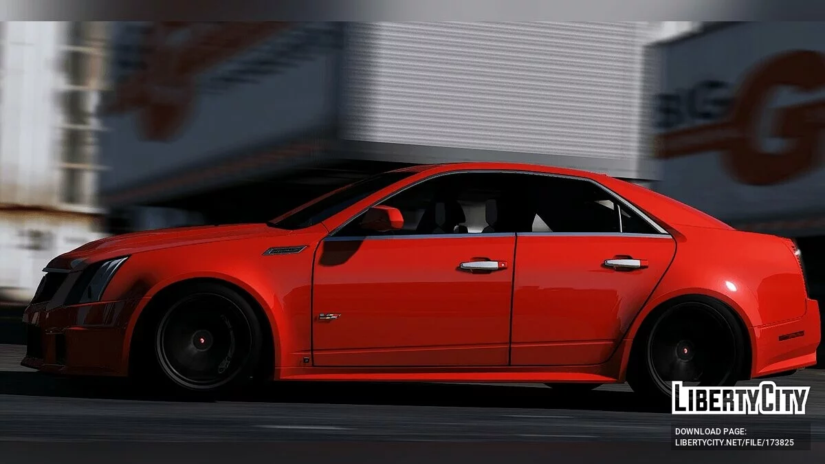 Cadillac CTS 2009 v1.1 / GTA 5