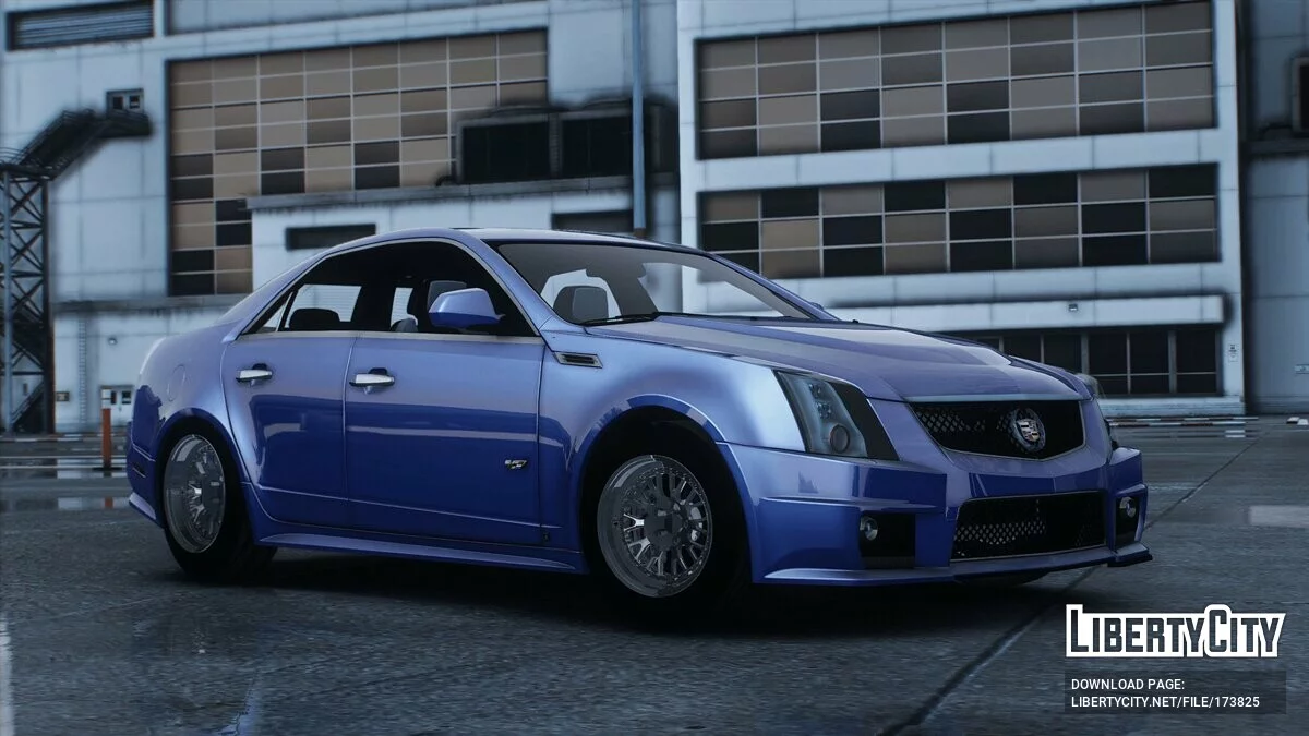 Cadillac CTS 2009 v1.1 / GTA 5