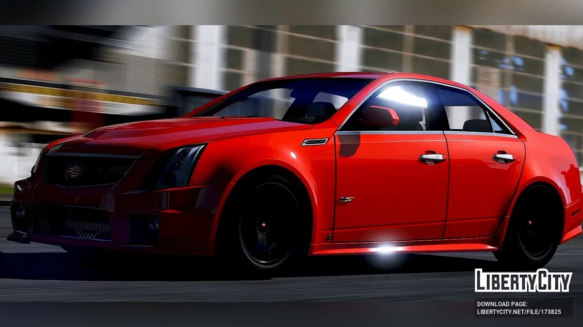Cadillac CTS 2009 v1.1 / GTA 5