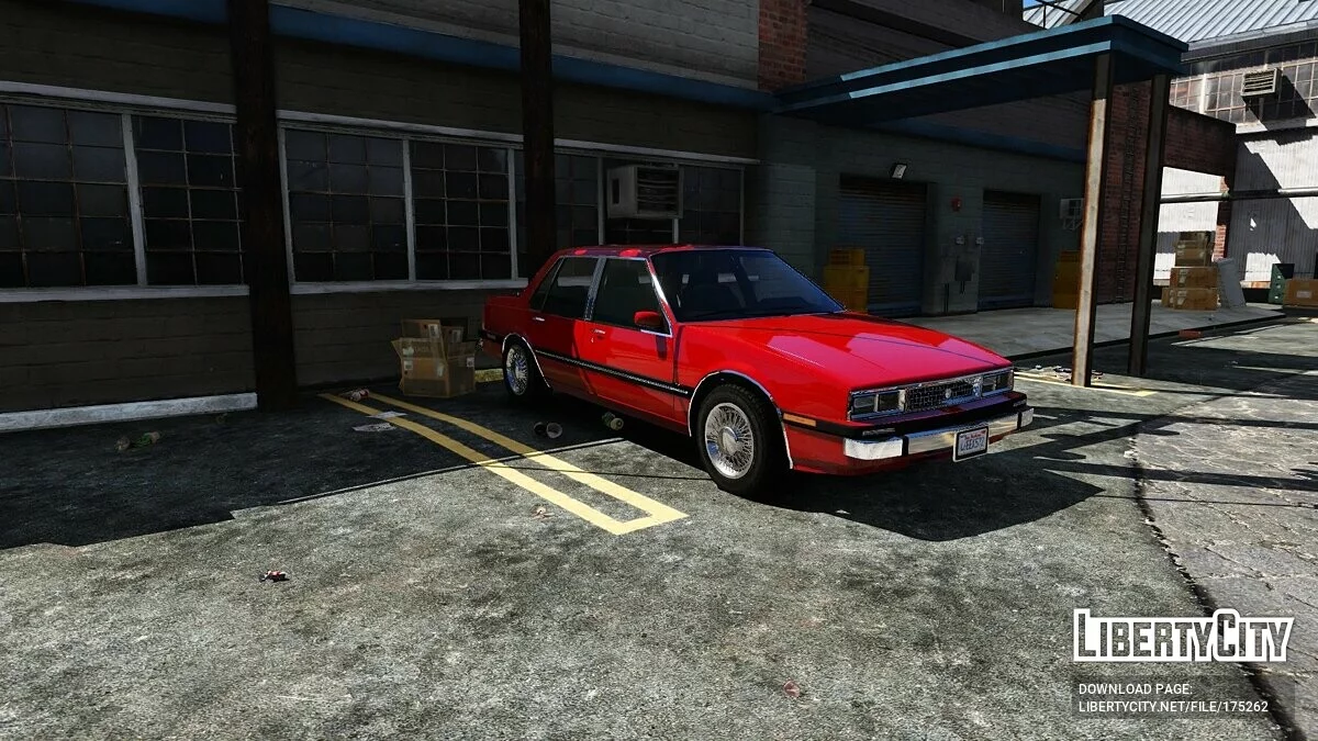 Cadillac Cimarron 1982 [Add-On] 1.0 / GTA 5