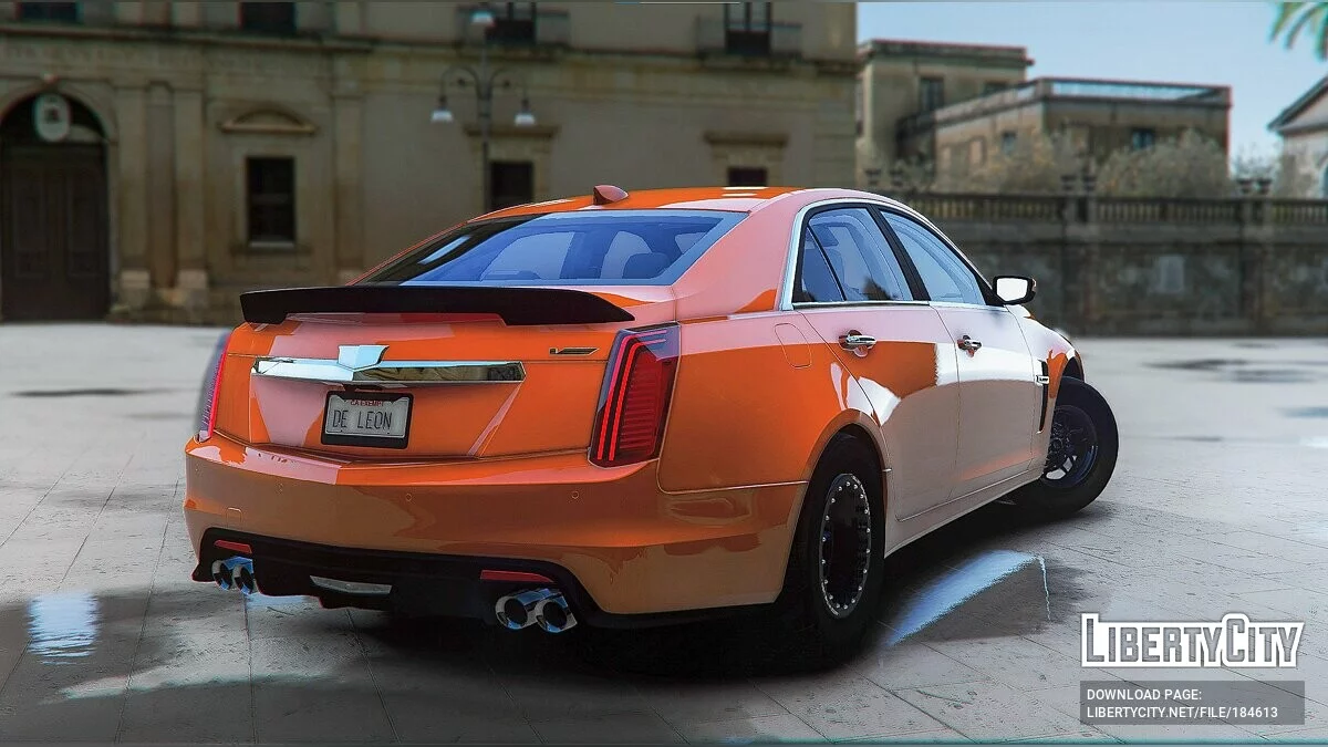 Cadillac CTS-V 2017 Drag Boostv / جي تي أي 5