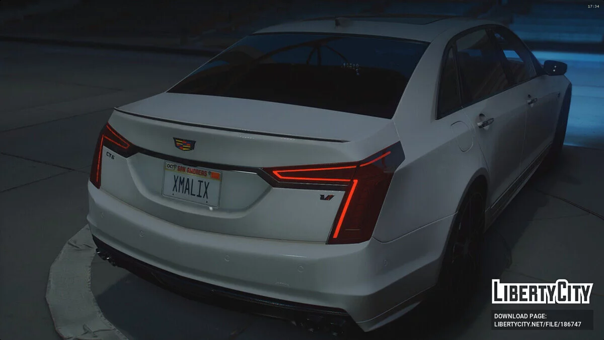 Cadillac CT6 2021 Animierte Lichter / GTA 5