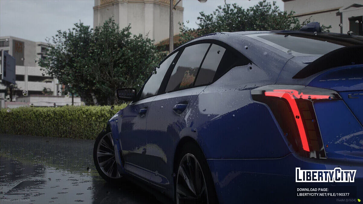 2022 Cadillac CT5-V Black Wing v1.0 / GTA 5