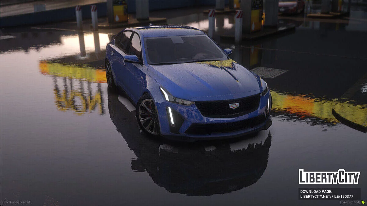 2022 Cadillac CT5-V Black Wing v1.0 / GTA 5
