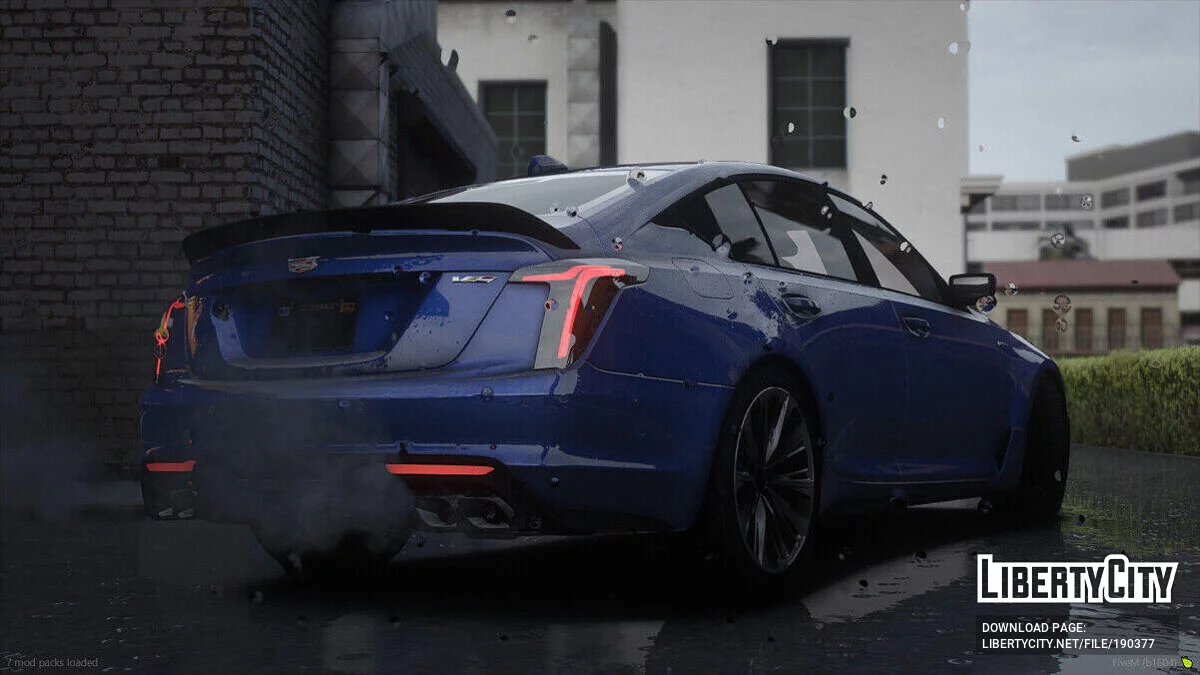 2022 Cadillac CT5-V Black Wing v1.0 / GTA 5