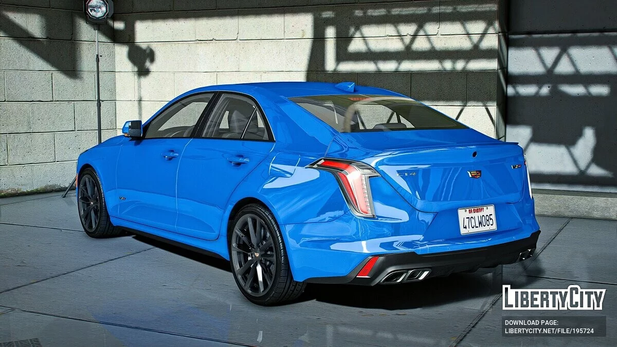 Cadillac CT4-V 2022 / GTA 5
