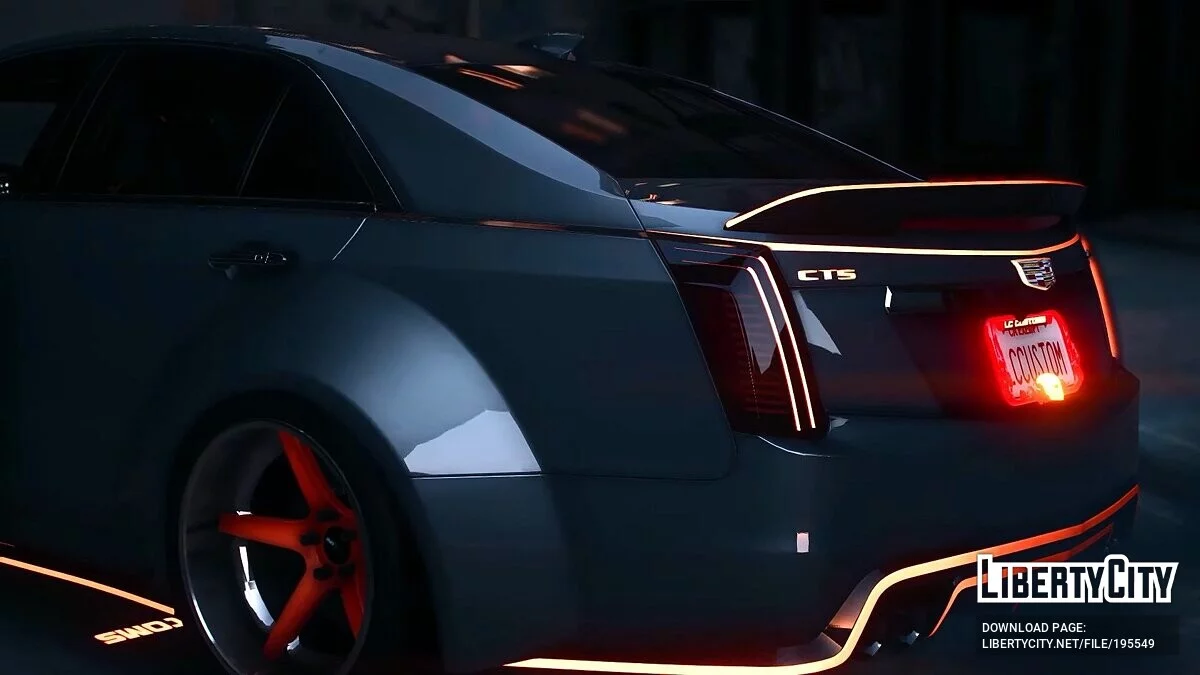 Cadillac CTS-V Widebody Animated Non ELS / GTA 5