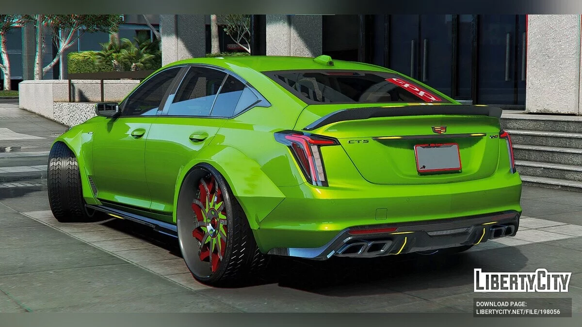 Cadillac CT5 Custom Widebody [Анімовані вогні] / GTA 5