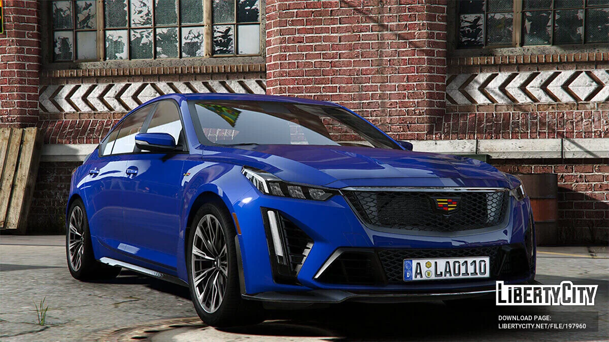 凯迪拉克 CT5V Blackwing 2022 v1.0 / GTA 5