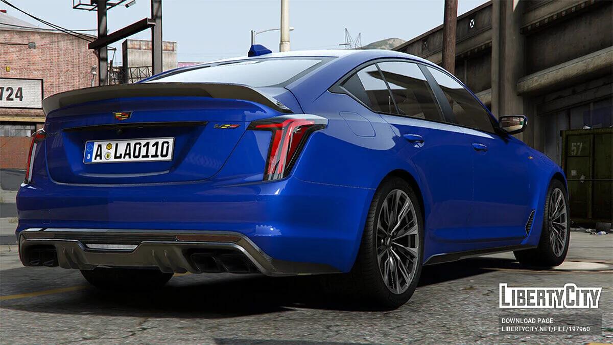 凯迪拉克 CT5V Blackwing 2022 v1.0 / GTA 5