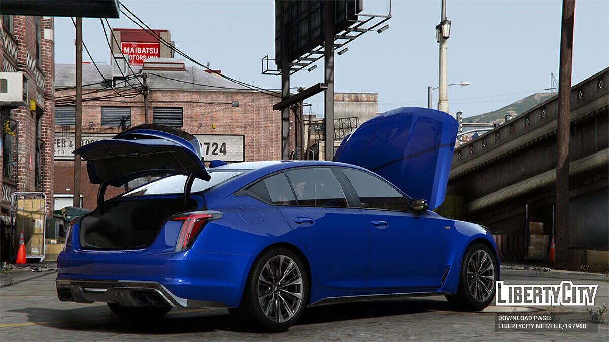 凯迪拉克 CT5V Blackwing 2022 v1.0 / GTA 5