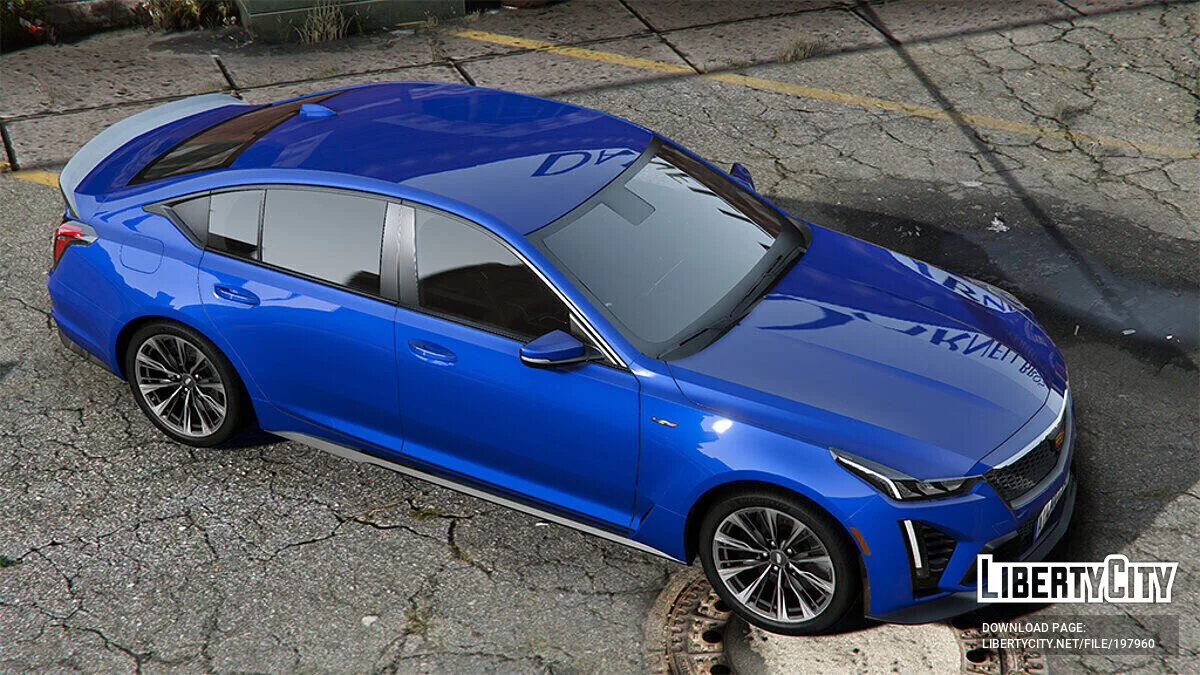 凯迪拉克 CT5V Blackwing 2022 v1.0 / GTA 5