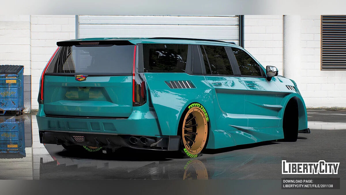 Cadillac Escalade Abflug / GTA 5