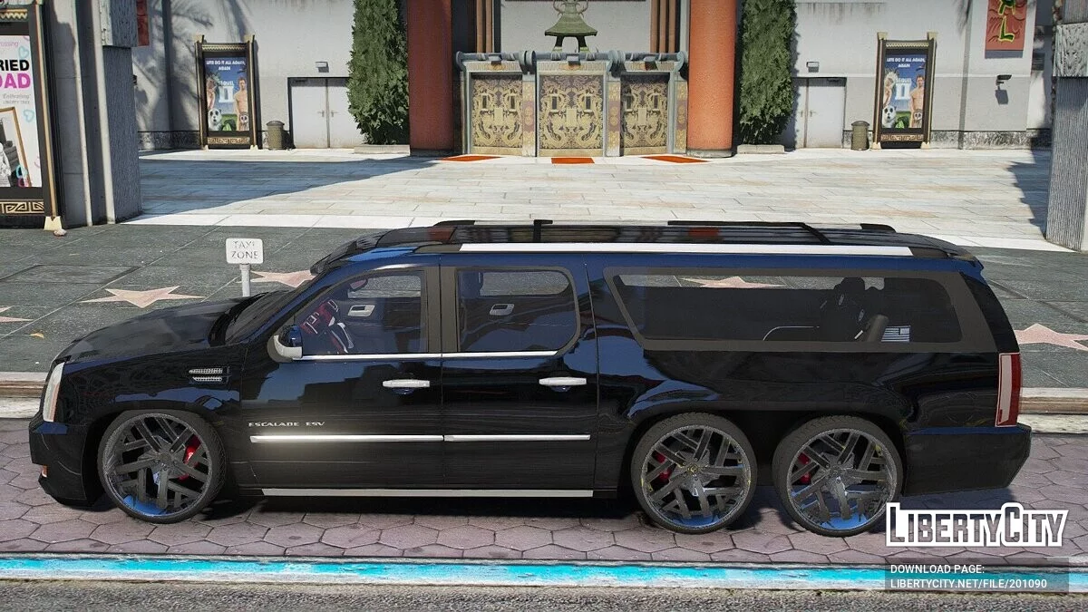 Cadillac Escalade ESV 6x6 / GTA 5