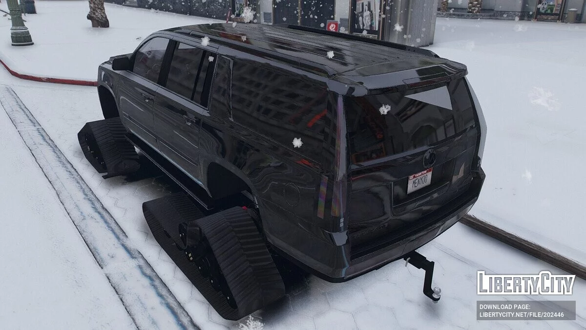 Cadillac Escalade Mattracks / GTA 5