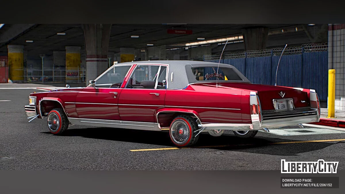 Cadillac Fleetwood 1985 Lowrider / GTA 5