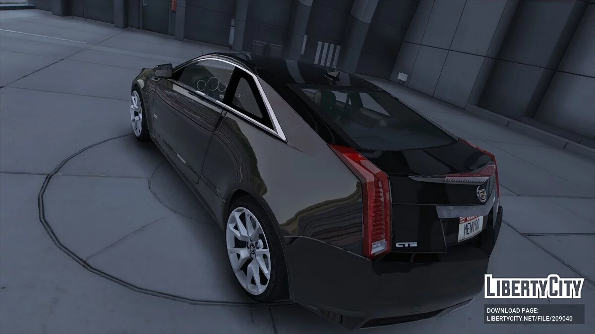 Caddilac CTS-V Coupe Custom / GTA 5