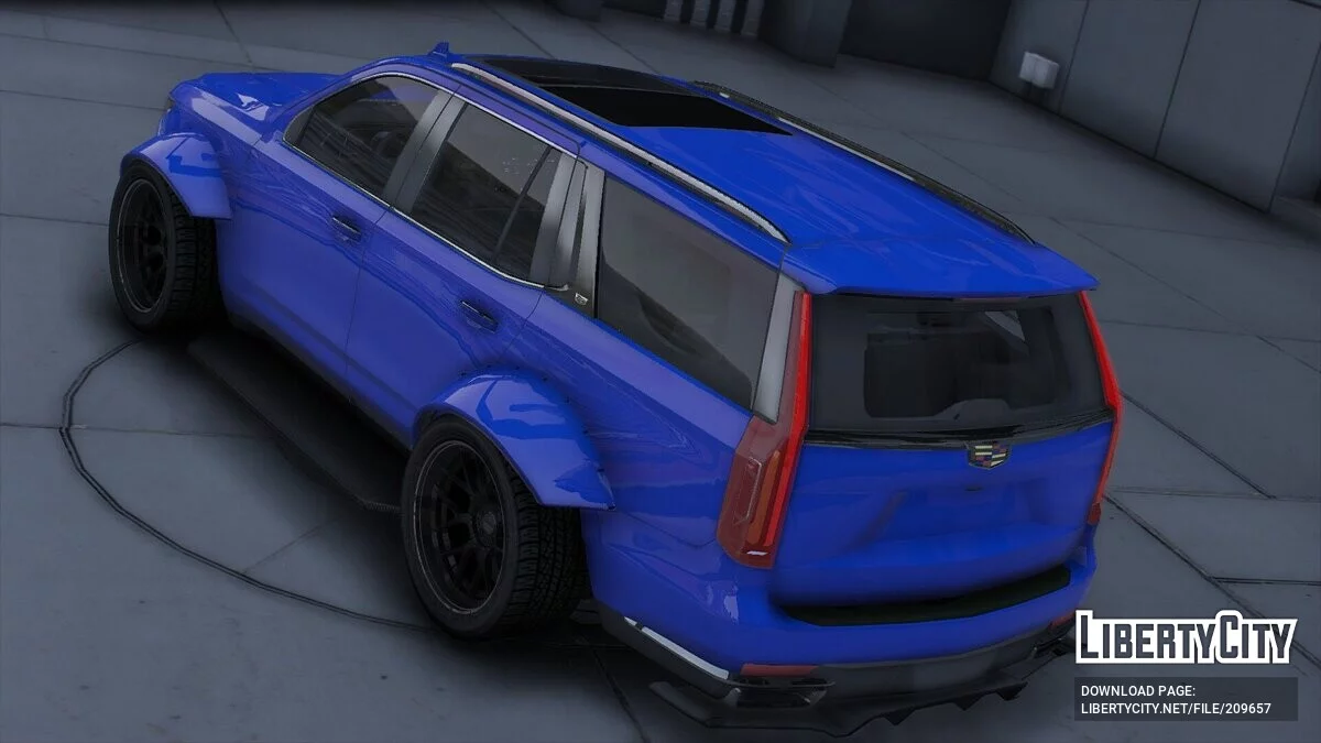 Cadillac Escalade Drippy Widebody Caddy / جي تي أي 5
