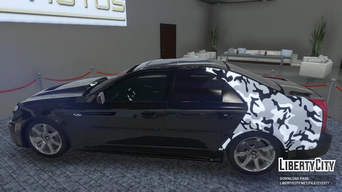 Cadillac CTS-V Sildeshow 4 Door Custom / GTA 5