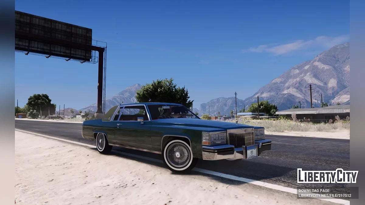 1984 Cadillac Coupe DeVille v1.0 / GTA 5