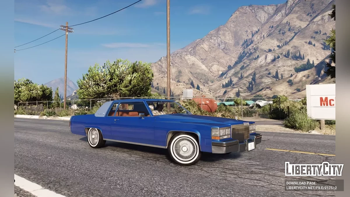 1984 Cadillac Coupe DeVille v1.0 / GTA 5