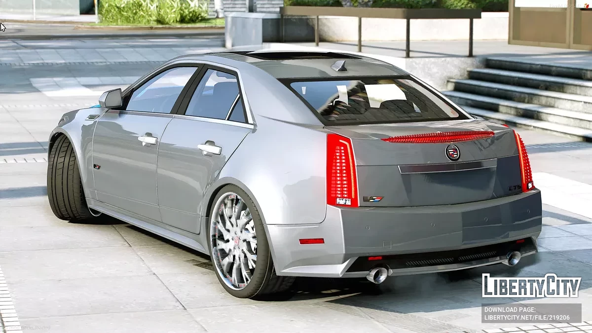 2010 Cadillac CTS-V Rucci Forged Jantlar Üzerinde Özel Slayt Gösterisi / GTA 5