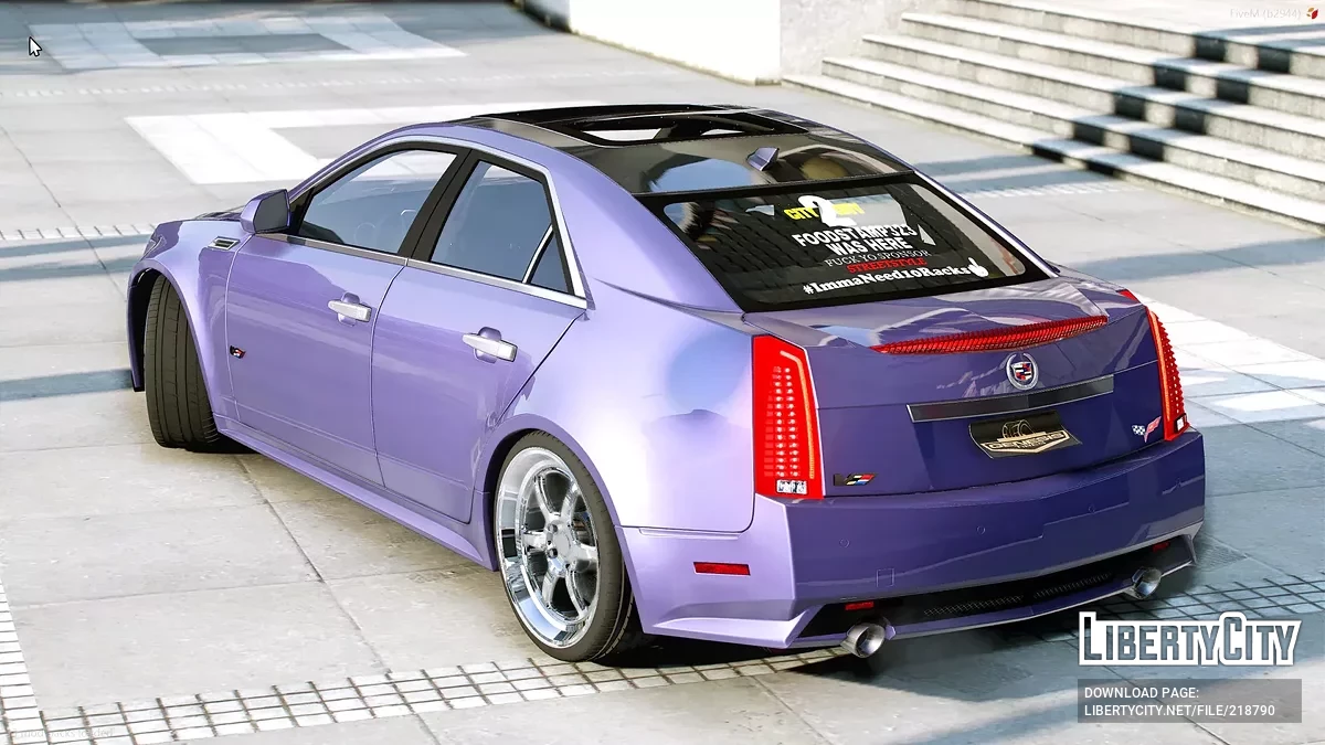 Cadillac CTS-V Custom Slideshow / GTA 5