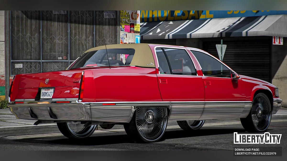 1993 Cadillac Fleetwood Donk / GTA 5
