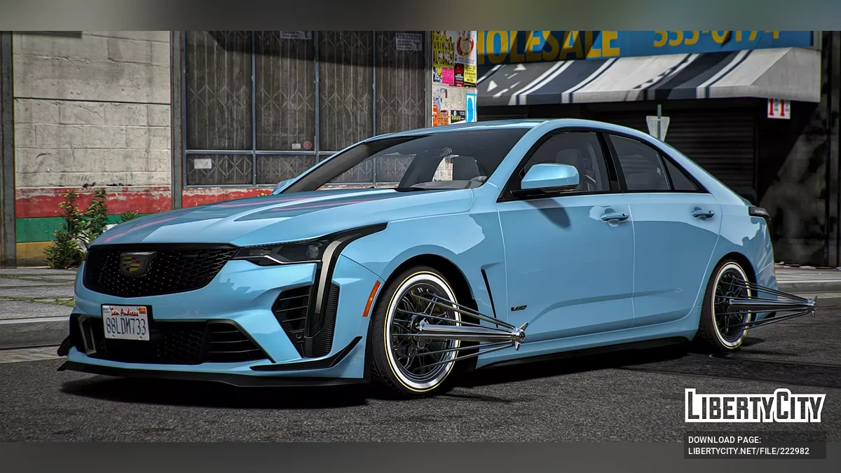 2023 Cadillac CT4V Slab / GTA 5