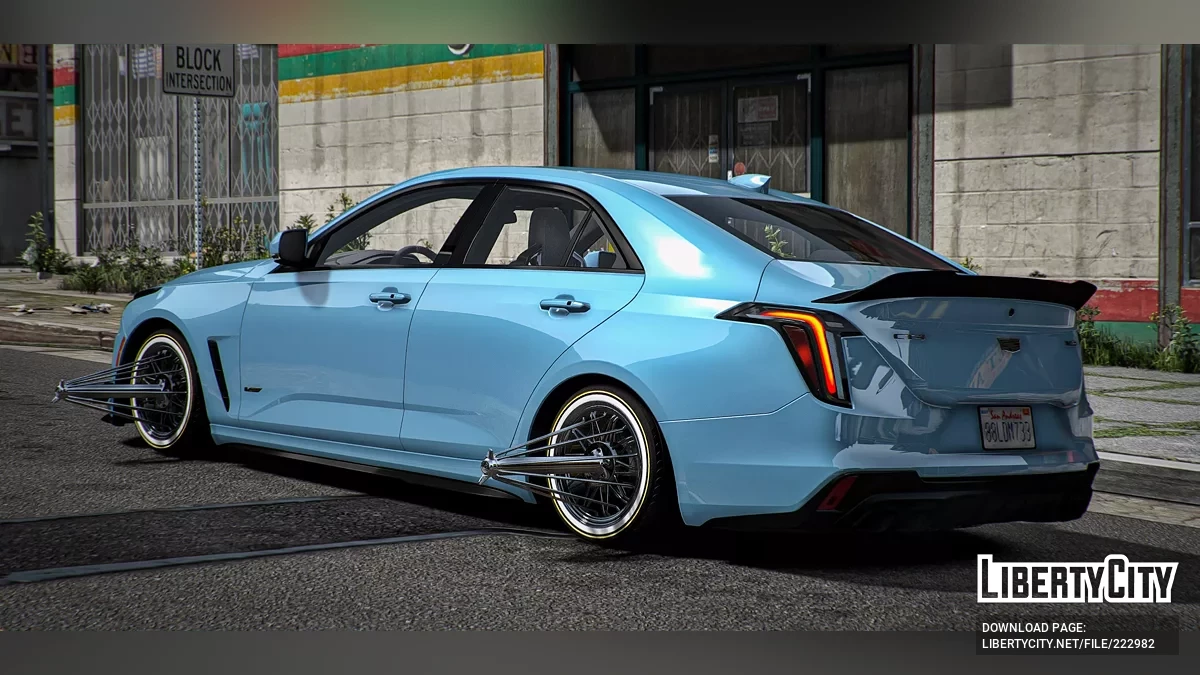 2023 Cadillac CT4V Slab / GTA 5