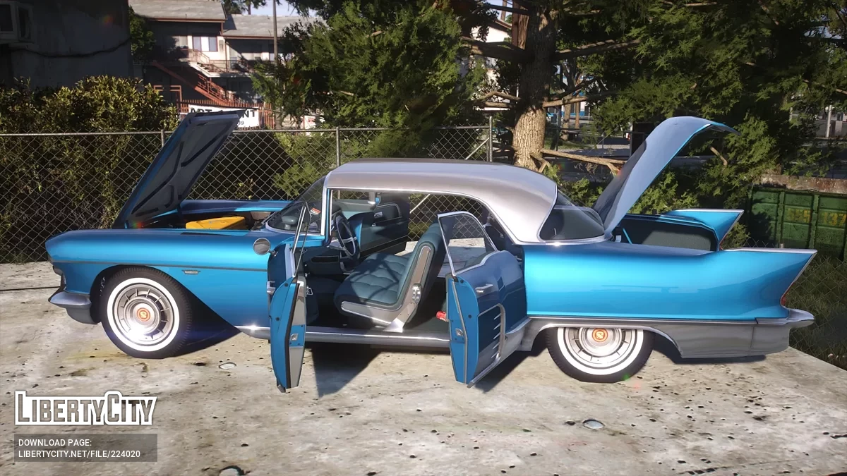 1957 Cadillac Eldorado Brougham [Dodatek | LODs | VehFuncsV | Dodatki] 1.0 / GTA 5