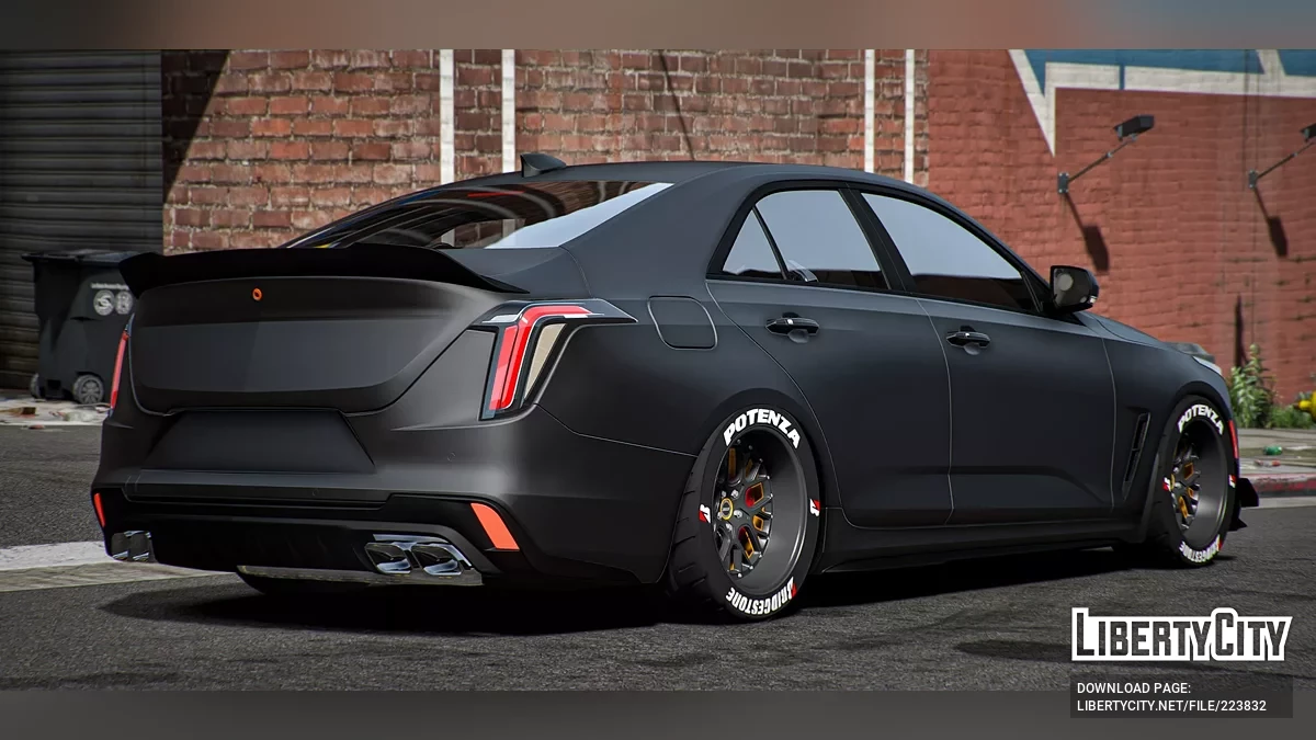 Cadillac CTV4 Blackwing 2022 yang Disetel Khusus / GTA 5