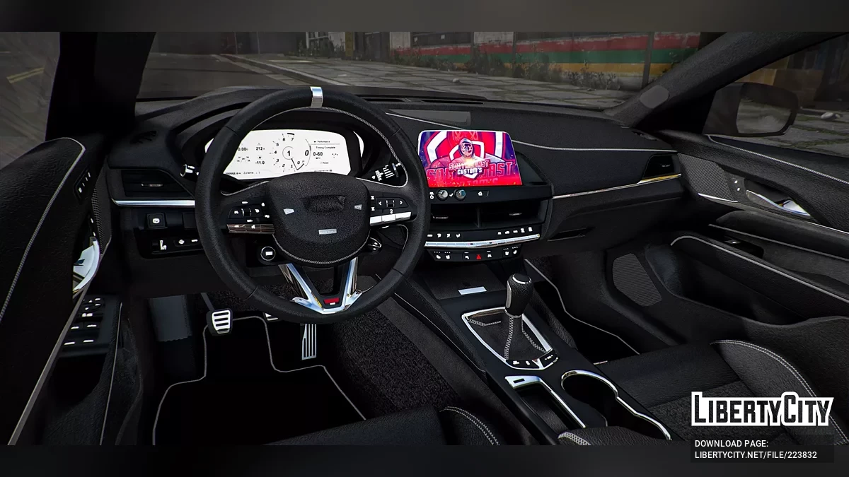Cadillac CTV4 Blackwing 2022 yang Disetel Khusus / GTA 5