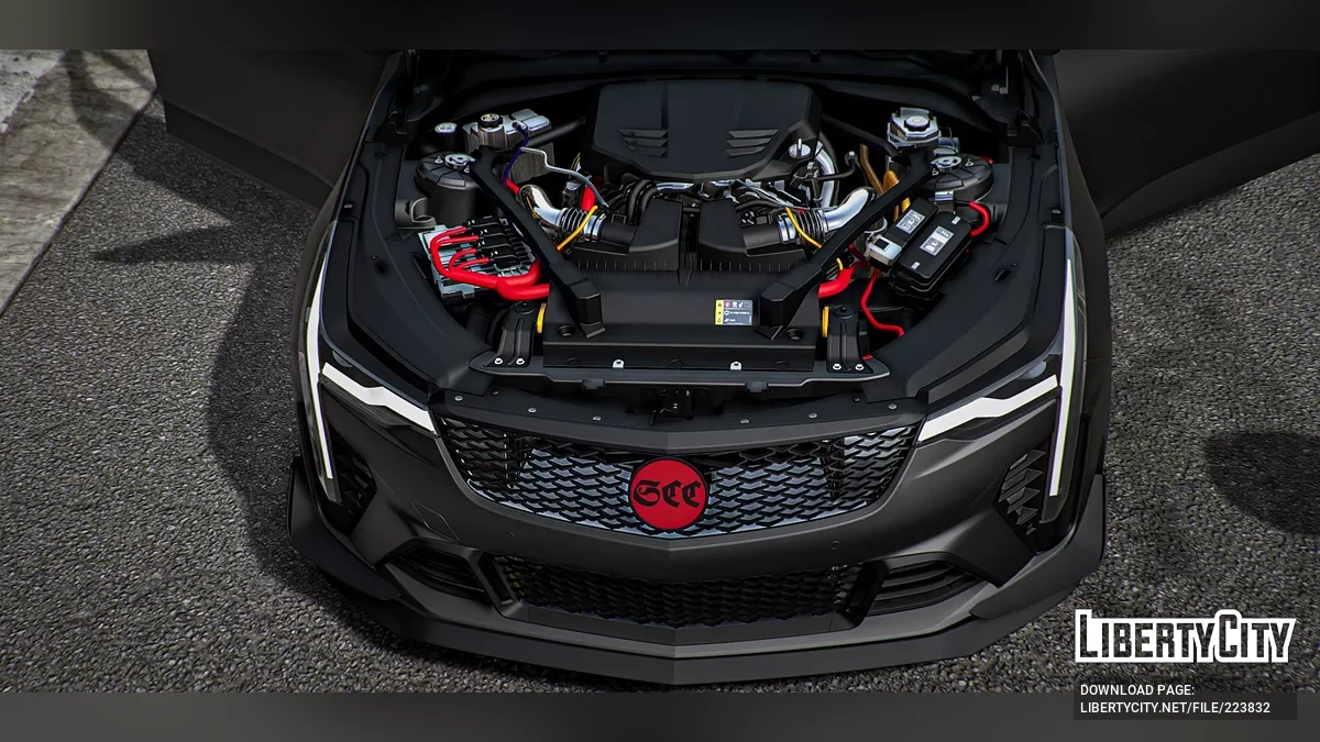 Cadillac CTV4 Blackwing 2022 yang Disetel Khusus / GTA 5